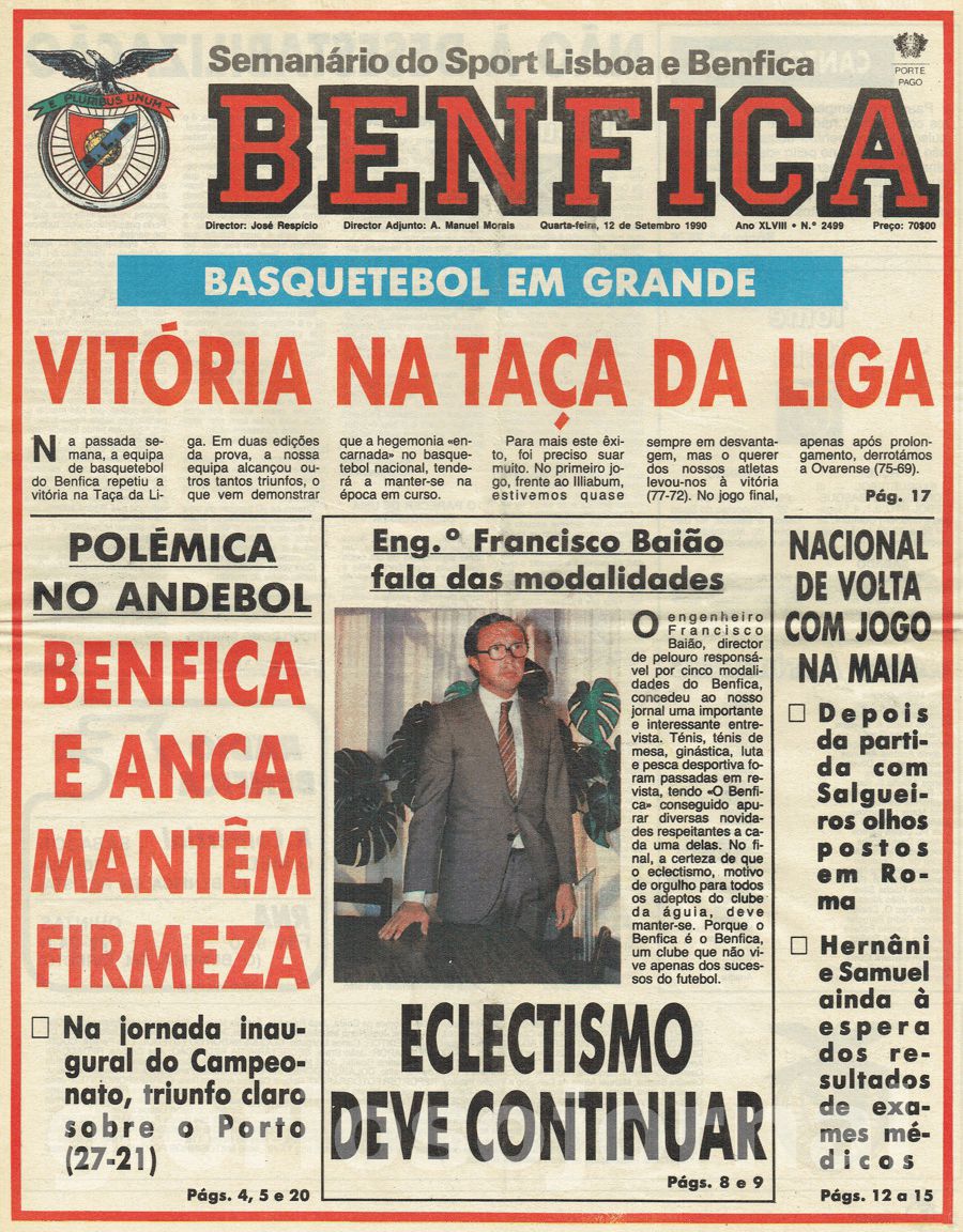 jornal o benfica 2499 1990-09-12